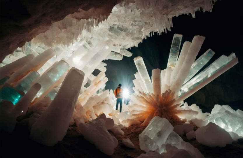 Maravilhas Escondidas - Caverna dos cristais