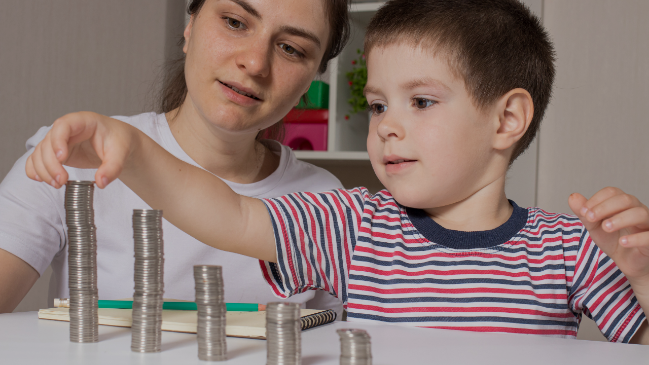 educação financeira infantil