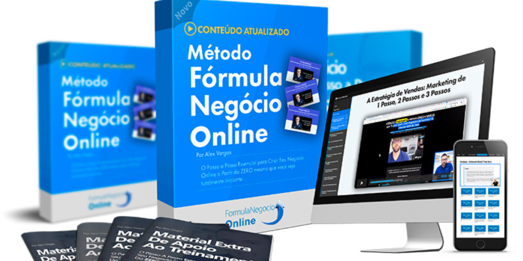 Explore o Curso Fórmula Negócio Online​