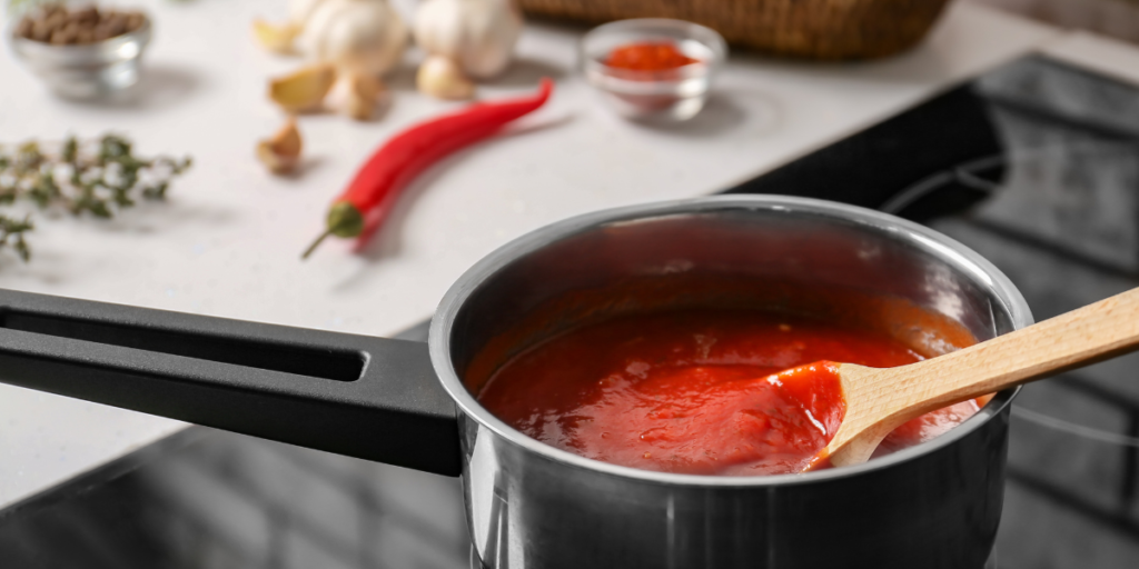 Preparando o Molho de Tomate