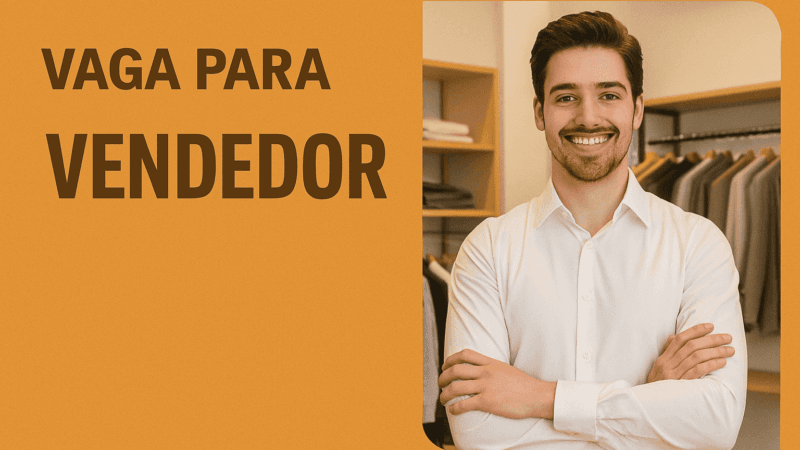 21 VAGAS para Vendedor no IDT em Fortaleza nesta sexta (04/04)