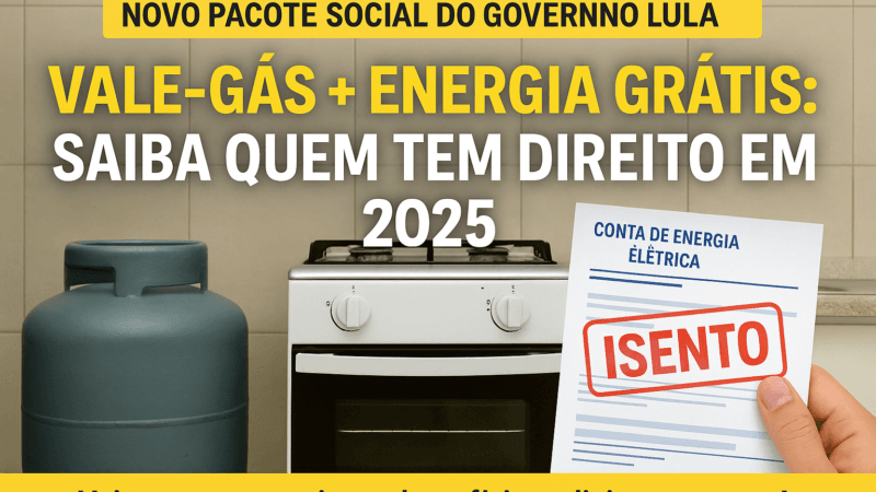 Novo Vale-Gás 2025: Quem vai receber, Quanto vai ser e Quando começa o Pagamento