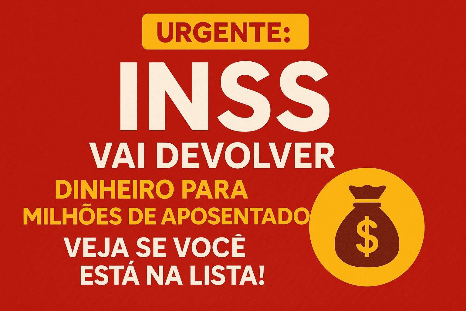 INSS Vai Devolver Dinheiro para Milhões de Aposentados – Veja se Você Está na Lista!
