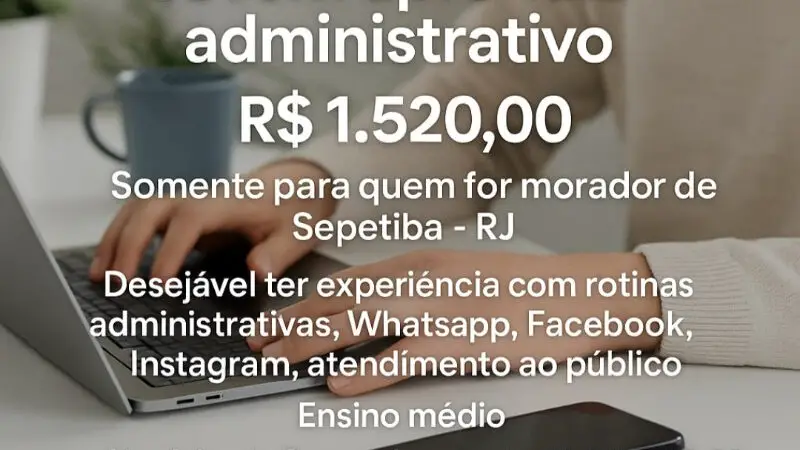 2 Vagas de emprego para Atendente Mídias Sociais, Jovem Aprendiz Administrativo sem experiência na empresa Grupo Arcca em 09/09