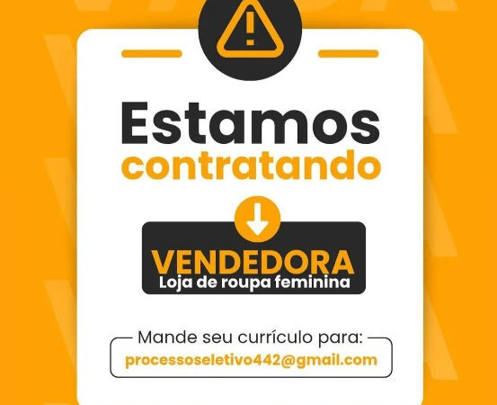 1 Vaga de emprego para Vendedora Loja De Roupa Feminina na Cidade Salvador em 10/09
