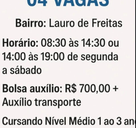 4 Vagas de emprego para Estágio Atendimento na empresa Nurec em 10/09