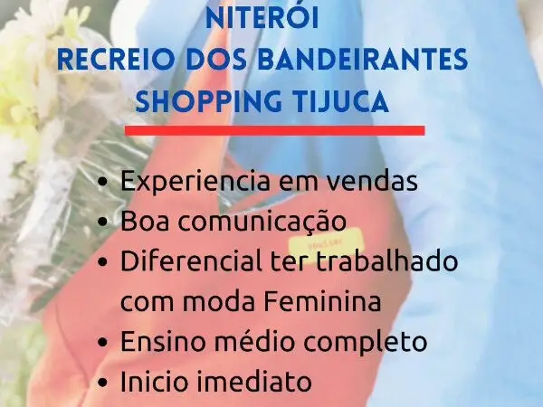 1 Vaga de emprego para Vendedoras na empresa Soulier em 10/09
