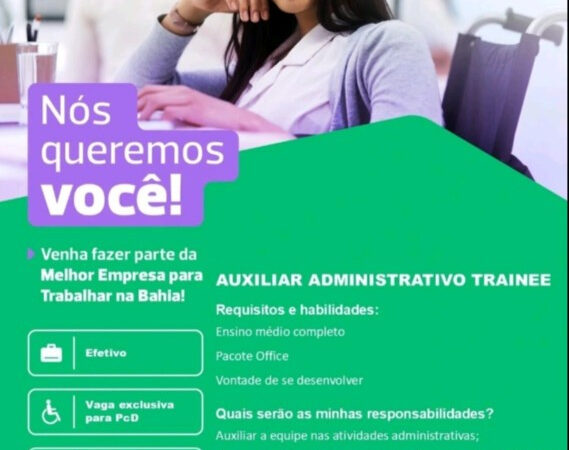 1 Vaga de emprego para Auxiliar Administrativo Trainee na empresa Bahiana Escola de Medicina em 10/09