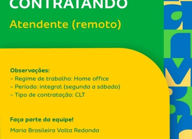 1 Vaga de emprego para Atendente Remoto na empresa Floresta Supermarket em 11/09