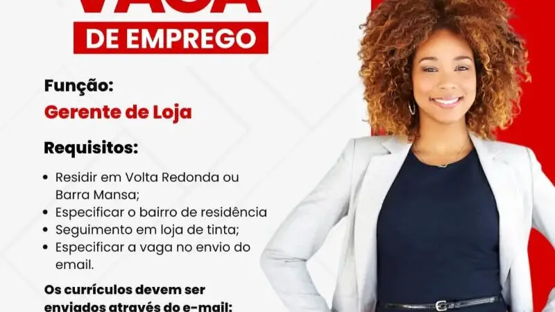 1 Vaga de emprego para Gerente De Loja na empresa 1206 Tintas em 09/09
