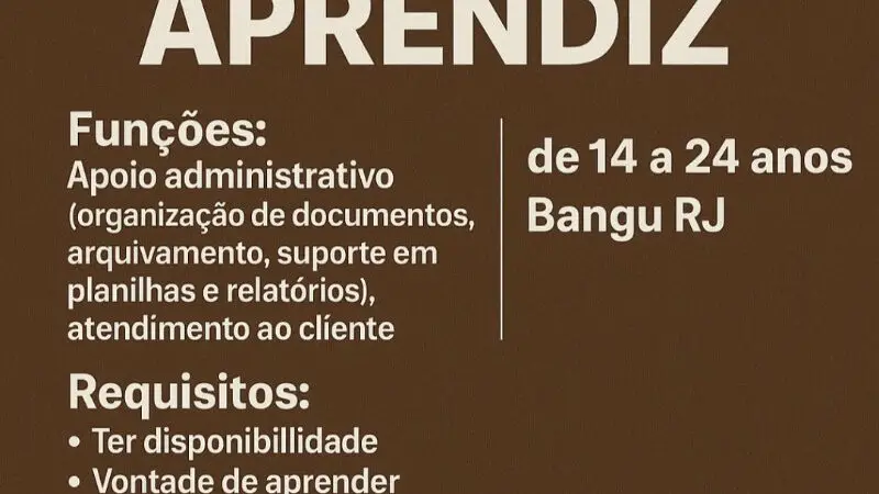 1 Vaga de emprego para Jovem Aprendiz na empresa Moda Objetiva em 10/09