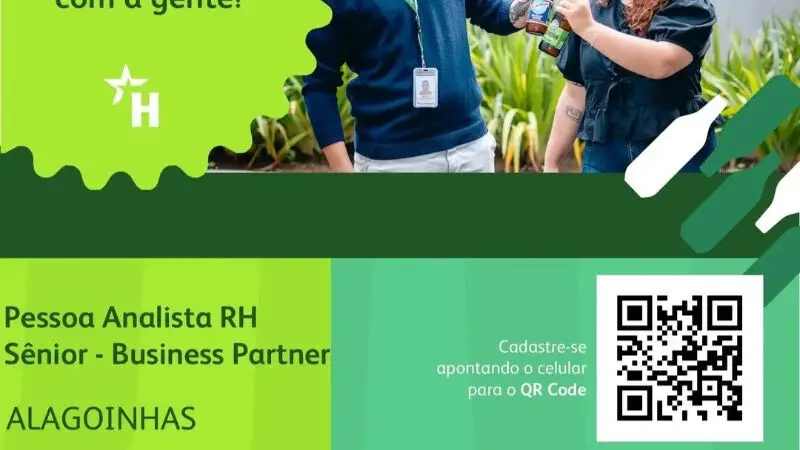 1 Vaga de emprego para Pessoa Analista Rh Sênior Business Partner na empresa Heineken em 10/09