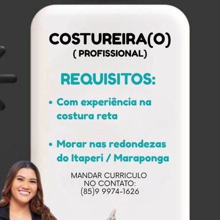 1 Vaga de emprego para Costureiro na empresa Grupo Sabrina Campelo em 12/09