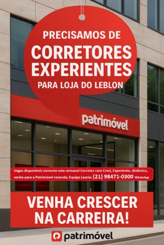 1 Vaga de emprego para Corretor na empresa Patrimóvel em 25/09