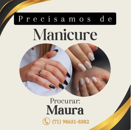 1 Vaga de emprego para Manicure na Cidade Salvador em 11/09