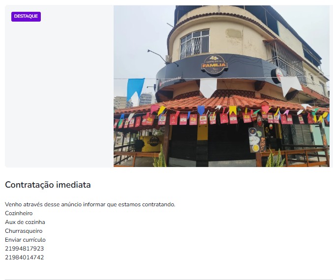 3 Vagas de emprego para Auxiliar De Cozinha, Churrasqueiro E Cozinheiro na Cidade Rio de Janeiro em 23/09