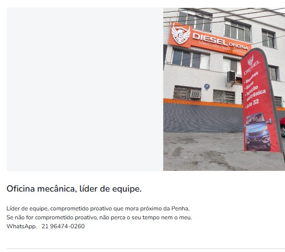 1 Vaga de emprego para Líder De Equipe na empresa Oficina Mecânica em 23/09