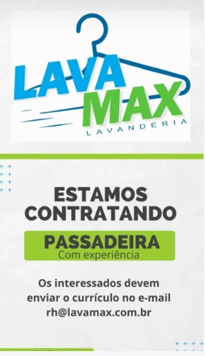 1 Vaga de emprego para Passadeira na empresa Lava Max Lavanderia em 25/09