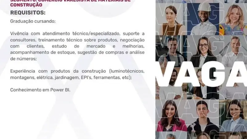 1 Vaga de emprego para Encarregado Técnico no bairro de Aldeota em 10/09