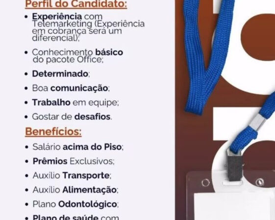 1 Vaga de emprego para Recuperar De Crédito na empresa Smart em 08/09