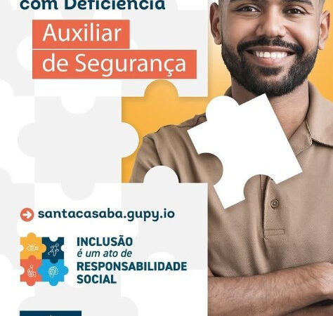 1 Vaga de emprego para Auxiliar De Segurança na empresa Santa Casa em 06/09