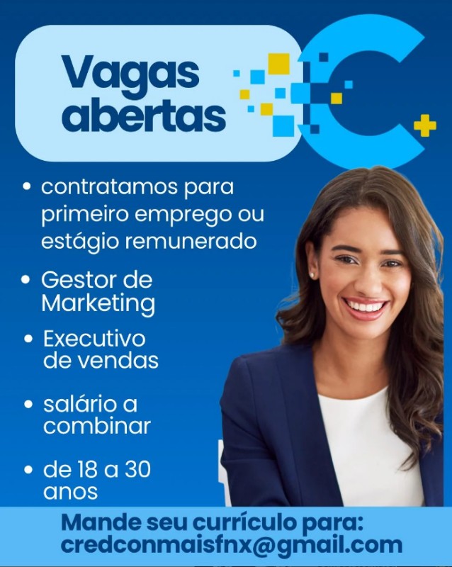 1 Vaga de emprego para Gestor De Marketing, Executivo De Vendas na CIDADE em 19/09