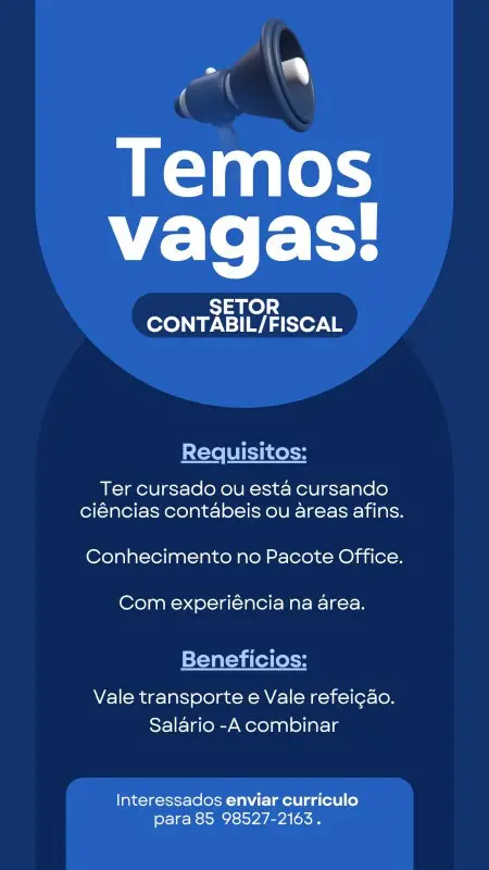 1 Vaga de emprego para Auxiliar De Contabilidade Fiscal no segmento de ciências contábeis em 08/09