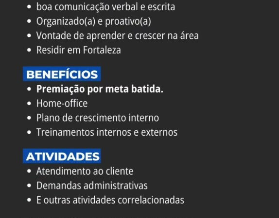1 Vaga de emprego para Auxiliar Administrativo Pj na empresa Grupo Rocket em 12/09