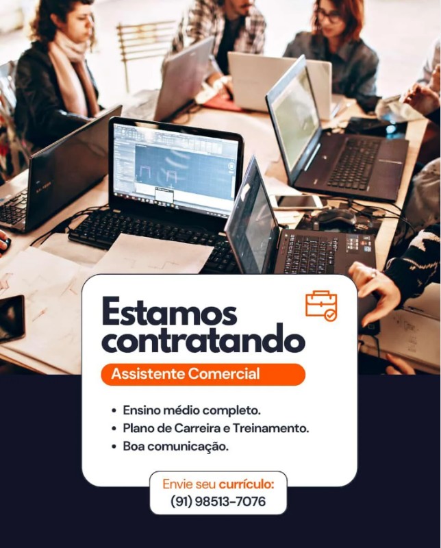 1 Vaga de emprego para Assistente Comercial na Cidade em 30/09