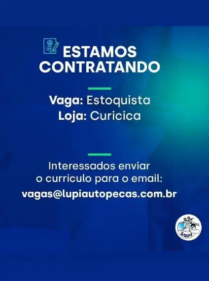1 Vaga de emprego para Estoquista na empresa Lupi Autopecas em 06/09