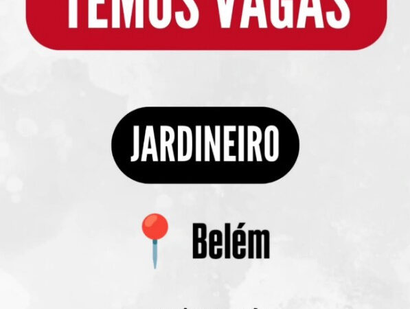 1 Vaga de emprego para Jardineiro na cidade em 06/09