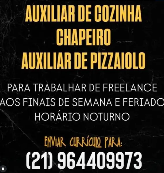 3 Vagas de emprego para Auxiliar De Cozinha, Chapeiro, Auxilliar De Pizzaiolo na Cidade Salvador em 06/09