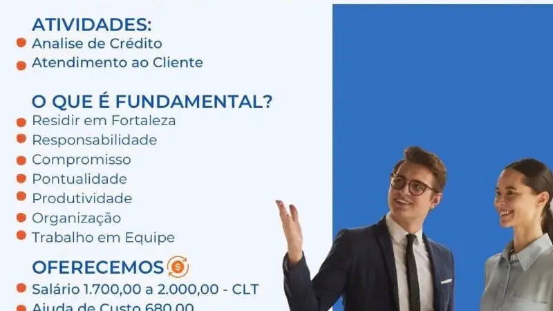 1 Vaga de emprego para Analista De Crédito Imobiliário na empresa Avanças Financiamentos em 12/09