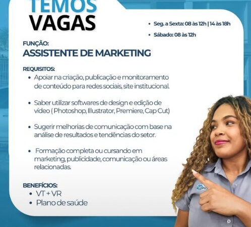 1 Vaga de emprego para Assistente De Marketing sem experiência na empresa Target em 08/09