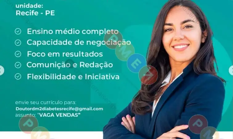1 Vaga de emprego para Consultor De Vendas sem experiência na empresa Clínica Doutor DM2 em 08/09