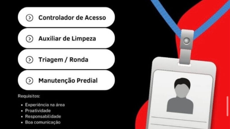 4 Vagas de emprego para Controlador De Acesso, Auxiliar De Limpeza, Triagem, Ronda, Manutenção Predial na empresa Grupo CAMEC em 06/09