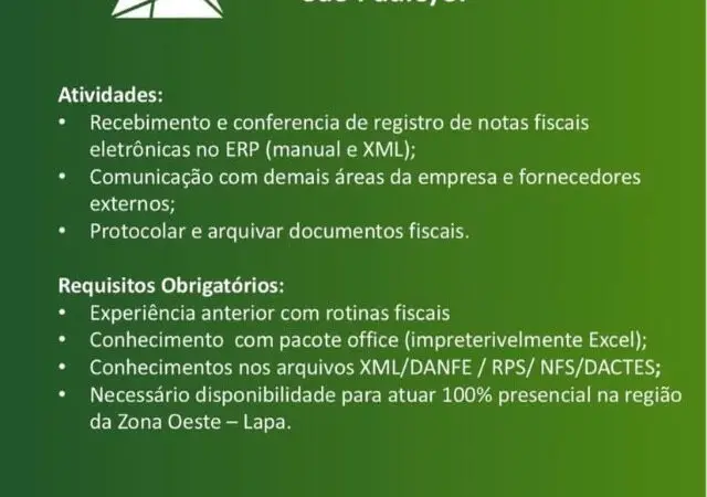 1 Vaga de emprego para Auxiliar De Escritório na empresa PRIMAX em 06/09