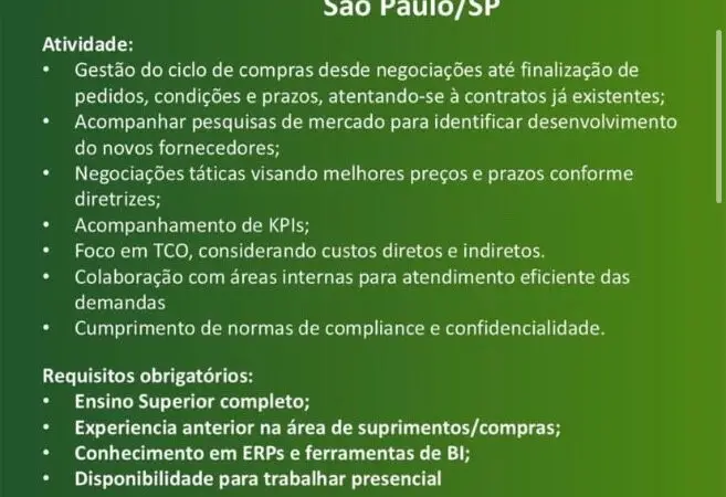 1 Vaga de emprego para Analista Administrativo na empresa PRIMAX em 06/09