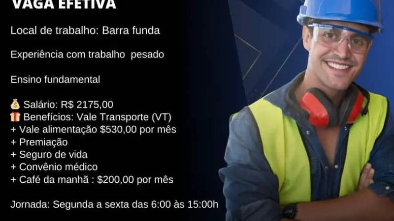 20 Vagas de emprego para Ajudante De Obra no Bairro em 06/09