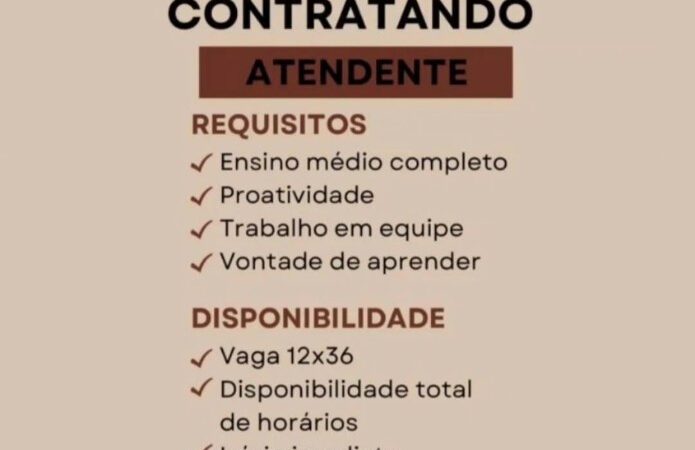 1 Vaga de emprego para Atendente na empresa Apojo em 08/09