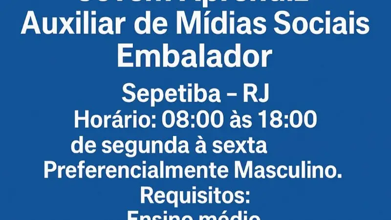 4 Vagas de emprego para Atendente De Loja,jovem Aprendiz,auxiliar De Mídias Sociais,embalador na empresa Bazar Loja Arca em 08/09