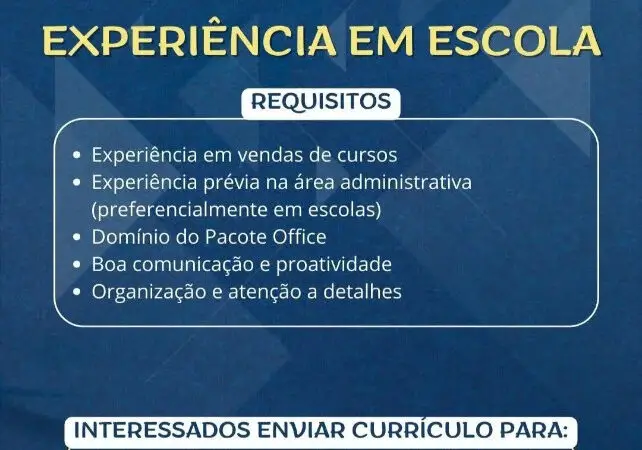 1 Vaga de emprego para Auxiliar Administrativo Casa Construção na empresa Gloria Recursos Humanos em 08/09