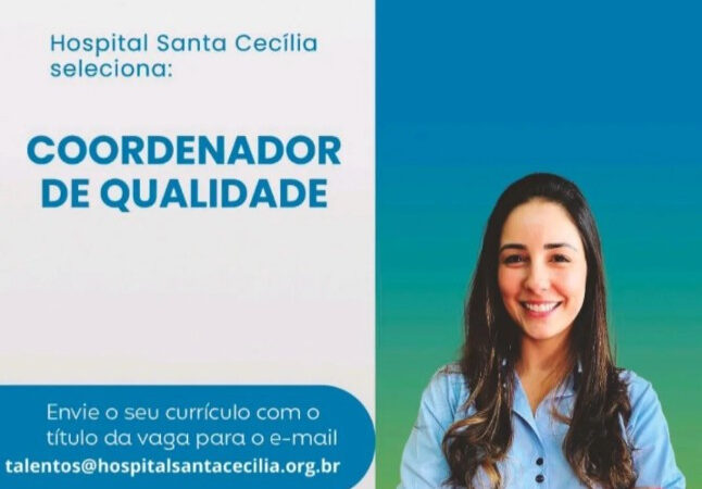 1 Vaga de emprego para Coordenador De Qualidade na empresa Hospital Santa Cecília em 08/09
