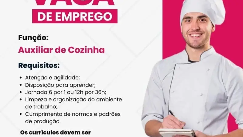 1 Vaga de emprego para Auxiliar De Cozinha na empresa Hikari Lounge Bar em 08/09