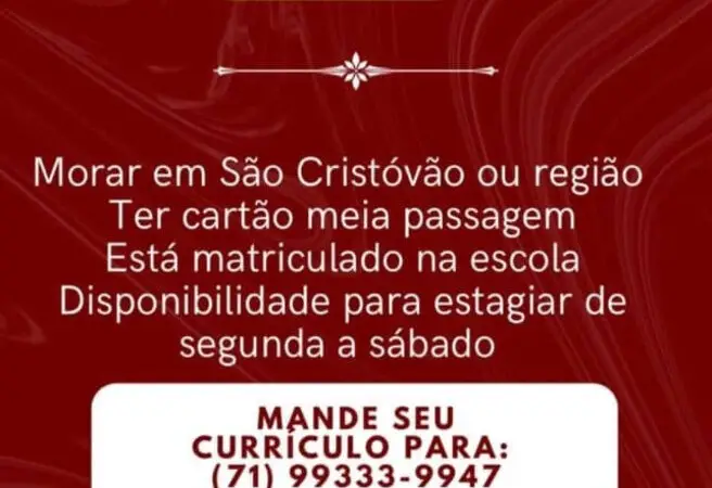 1 Vaga de emprego para Auxiliar De Caixa Estágio na empresa Casa de Frios em 09/09