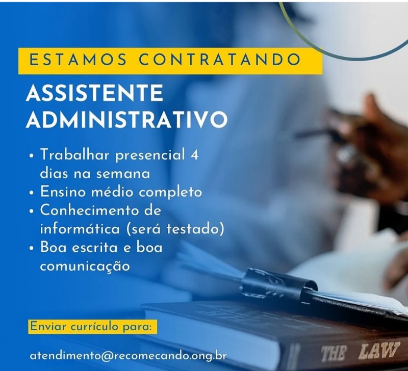 1 Vaga de emprego para Assistente Administrativo na empresa Casadosmoveis.com.br em 24/09