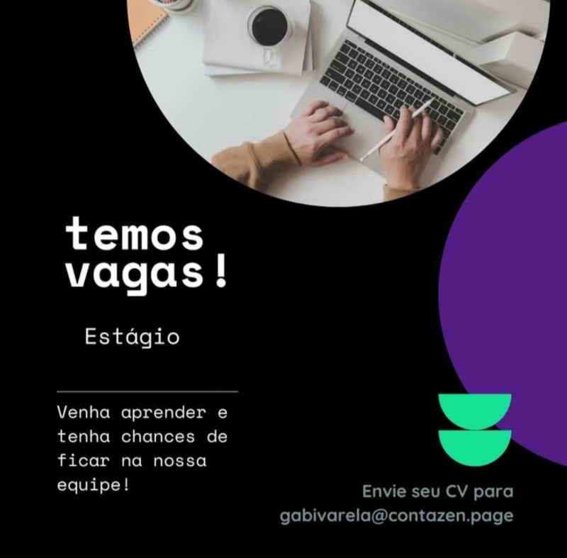 1 Vaga de emprego para Estágio na empresa Contazen em 25/09