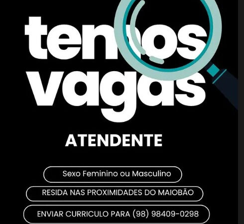 1 Vaga de emprego para Atendente sem experiência na empresa Restaurante Burger Cream em 11/09