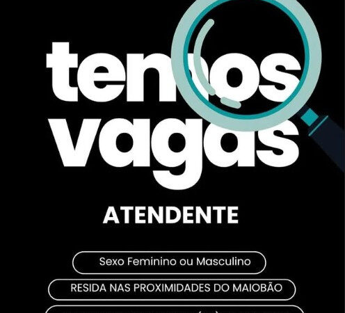 1 Vaga de emprego para Atendente sem experiência na empresa Restaurante Burger Cream em 12/09
