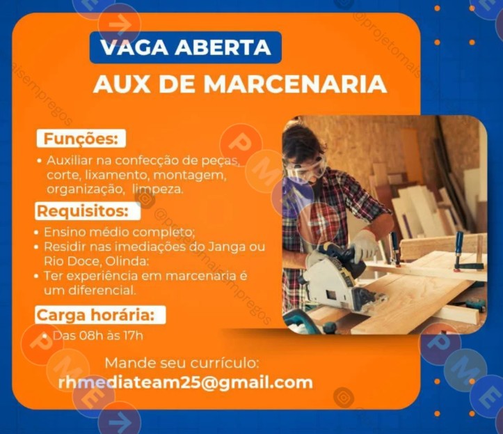 1 Vaga de emprego para Auxiliar sem experiência no Segmento de manutenção em 25/09